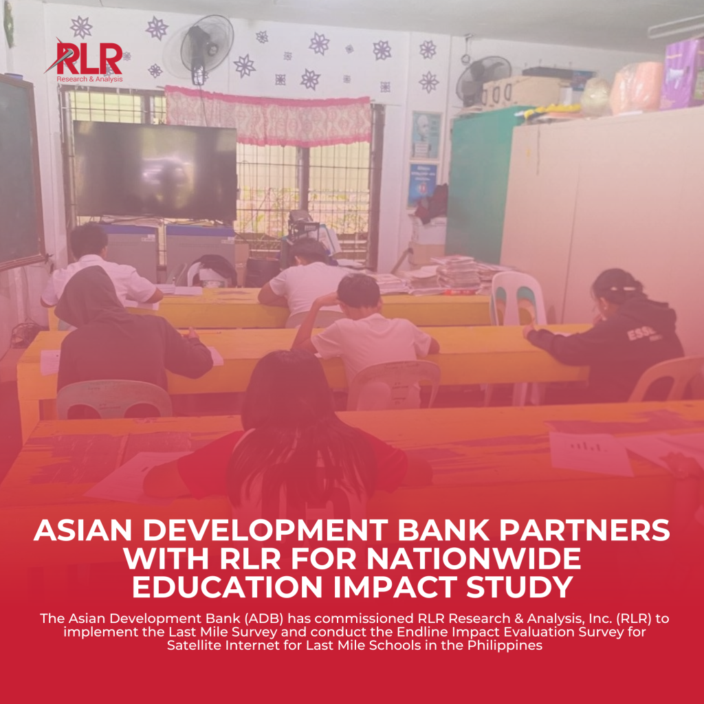 Asian Development Bank Partners with RLR Research & Analysis for Nationwide Education Impact Study